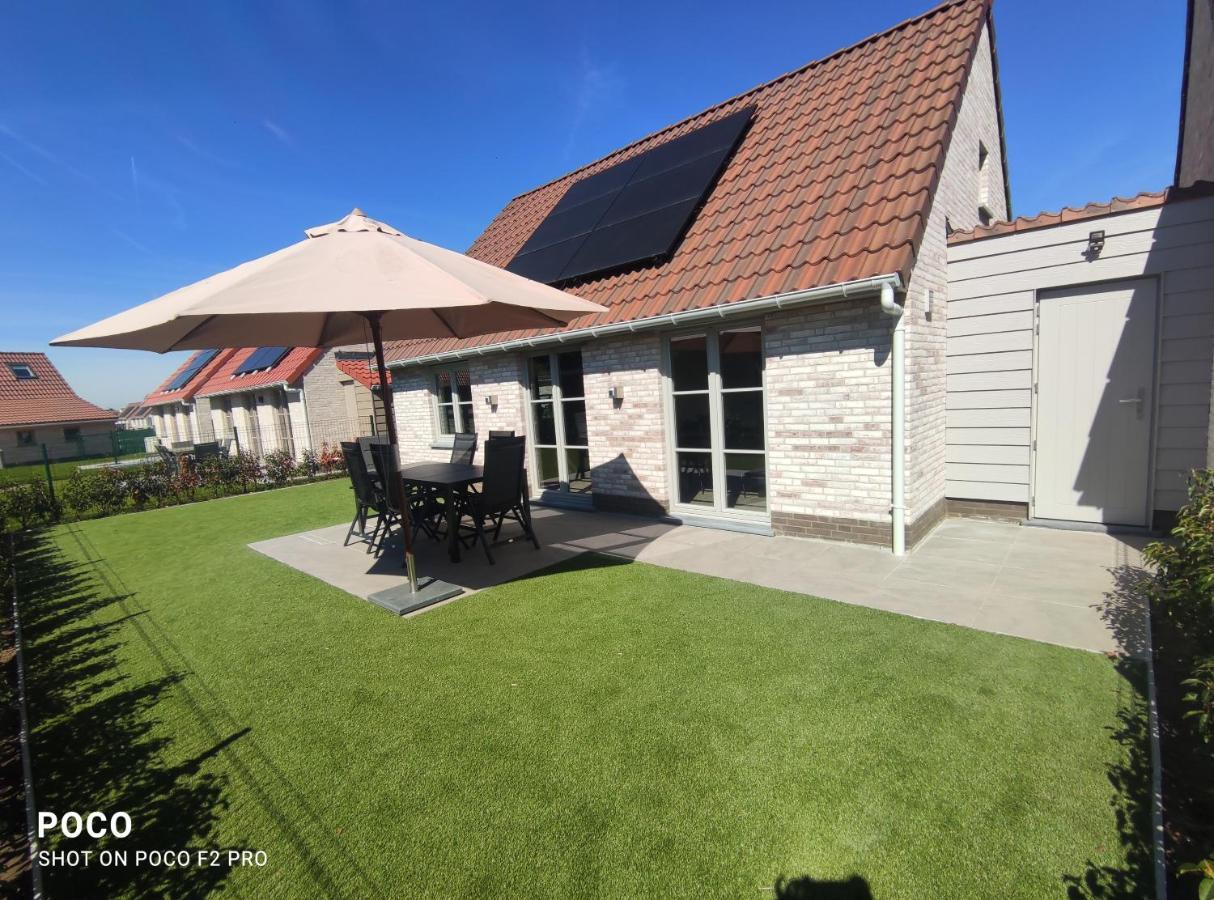 Vakantiewoning Polderhuis 10, Airco En Verwarming In Alle Kamers, Prive Parkeerplaats En Afgesloten Tuin Koksijde Zewnętrze zdjęcie